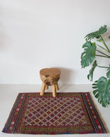 pile rug, Turkish rug, vintage rug, portland, rug shop, bright colors, wild shaman, area rug, red rug, mini rug, bold color, Portland, Oregon, rug store, rug shop, local shop, flat weave, kilim rug