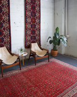 old rug, antique rug, Turkish rug, Portland, Oregon, rug store, rug shop, local shop, bright colors, wild shaman, large rug, area rug, red rug, bold color, burgundy, dark red