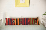 Lumbar Kilim Pillow 12inx48in