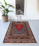 Vintage Turkish Anatolian Rug 4'7"x7'