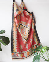 Turkish rug, vintage rug, flat weave, kilim rug, large area rug, square rug, Wild Shaman, Portland, Oregon, rug store, rug shop, local shop, bright colors, area rug, bold color