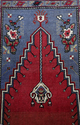 Vintage Turkish Anatolian Rug 4'7"x7'