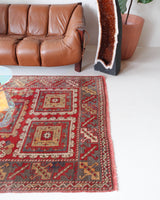 pile rug, Turkish rug, vintage rug, portland, rug shop, bright colors, wild shaman, worn out rug, distressed rug, bold color, Portland, Oregon, rug store, rug shop, local shop
