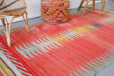 Old Bodrum Bos Kilim 5x9.5ft