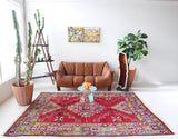 pile rug, Turkish rug, vintage rug, portland, rug shop, bright colors, wild shaman, worn out rug, distressed rug, bold color, Portland, Oregon, rug store, rug shop, local shop