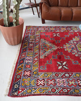 pile rug, Turkish rug, vintage rug, portland, rug shop, bright colors, wild shaman, worn out rug, distressed rug, bold color, Portland, Oregon, rug store, rug shop, local shop