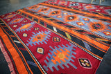 Old Sivas Tokmakli Kilim 6.8x12.3ft