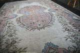 Vintage Faded  Isparta Rug 6x9.4ft