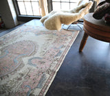 Vintage Faded  Isparta Rug 6x9.4ft