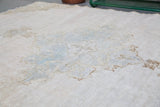 Vintage Oushak style Kars Rug 6ftx7.10ft