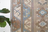 old rug, antique rug, earthy colors, faded colors, Turkish rug, vintage rug, worn out rug, distressed rug, Portland, Oregon, rug store, rug shop, local shop, pile rug, cool colors, light colors