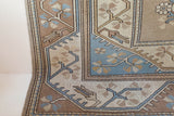 old rug, antique rug, earthy colors, faded colors, Turkish rug, vintage rug, worn out rug, distressed rug, Portland, Oregon, rug store, rug shop, local shop, pile rug, cool colors, light colors