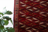 old rug, antique rug, Turkish rug, Portland, Oregon, rug store, rug shop, local shop, bright colors, wild shaman, large rug, area rug, red rug, bold color, burgundy, dark red, soft rug