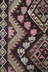 flat weave, hallway runner, runner rug, old rug, antique rug, earthy colors, faded colors, Turkish rug, vintage rug, soft rug, Portland, Oregon, rug store, rug shop, local shop