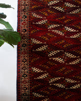 old rug, antique rug, Turkish rug, Portland, Oregon, rug store, rug shop, local shop, bright colors, wild shaman, large rug, area rug, red rug, bold color, burgundy, dark red, soft rug