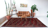old rug, antique rug, Turkish rug, Portland, Oregon, rug store, rug shop, local shop, bright colors, wild shaman, large rug, area rug, red rug, bold color, burgundy, dark red, soft rug