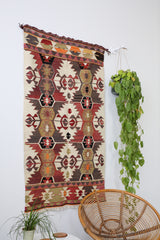 old rug, antique rug, earthy colors, faded colors, Turkish rug, vintage rug, flat weave, kilim rug, large area rug, square rug, Wild Shaman, Portland, Oregon, rug store, rug shop, local shop