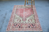 Vintage Konya Rug 2.10ftx5.6ft
