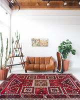 old rug, antique rug, Turkish rug, Portland, Oregon, rug store, rug shop, local shop, bright colors, wild shaman, large rug, area rug, red rug, bold color, burgundy, dark red, soft rug