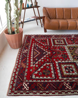 Vintage Canakkale Nomad Rug 6'6"x10'3"