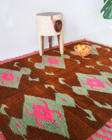 pile rug, Turkish rug, vintage rug, portland, rug shop, bright colors, wild shaman, soft rug, bold color, Portland, Oregon, rug store, rug shop, local shop, antique rug