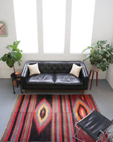 Turkish rug, vintage rug, flat weave, kilim rug, large area rug, square rug, Wild Shaman, Portland, Oregon, rug store, rug shop, local shop, bright colors, area rug, red rug, bold color