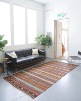 old rug, antique rug, earthy colors, faded colors, Turkish rug, vintage rug, flat weave, kilim rug, large area rug, square rug, Wild Shaman, Portland, Oregon, rug store, rug shop, local shop