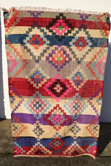 Vintage Adana Cicim Kilim