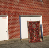 Vintage Maras Kilim 4x6.5ft