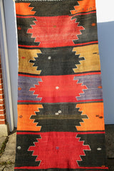 Vintage Yozgat Kilim Runner