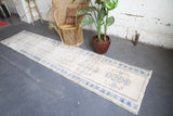 Vintage Demirci Runner Rug 2.6ftx11.6ft