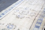 Vintage Demirci Runner Rug 2.6ftx11.6ft