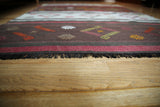 Vintage Maras Cicim Kilim 4.4ftx5.10ft