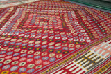 Vintage Manisa Selendi Kilim 5ftx7.5ft