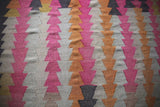 Vintage Adana Kilim 4.7x7.4ft