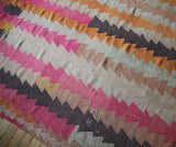 Vintage Adana Kilim 4.7x7.4ft