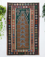 old rug, antique rug, earthy colors, faded colors, Turkish rug, vintage rug, flat weave, kilim rug, large area rug, square rug, Wild Shaman, Portland, Oregon, rug store, rug shop, local shop