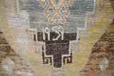Vintage Faded Anatolian Turkish Rug Runner 3x9.3ft