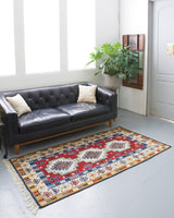 old rug, antique rug, earthy colors, faded colors, Turkish rug, vintage rug, flat weave, kilim rug, large area rug, square rug, Wild Shaman, Portland, Oregon, rug store, rug shop, local shop