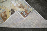 Vintage Faded Anatolian Turkish Rug Runner 3x9.3ft