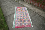 Vintage Isparta Rug 2.11x5.10ft