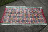 Vintage Isparta Rug 2.11x5.10ft