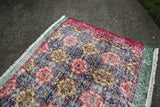 Vintage Isparta Rug 2.11x5.10ft