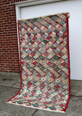 Vintage Isparta Rug 4x7.5ft