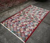 Vintage Isparta Rug 4x7.5ft