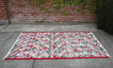 Vintage Isparta Rug 4x7.5ft