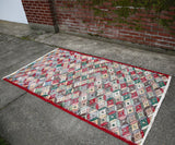 Vintage Isparta Rug 4x7.5ft