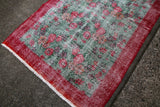 Vintage Isparta Rug 3.9ftx6.10ft