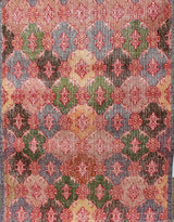 Vintage Isparta Rug 3.11ftx7.3ft