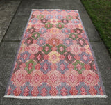 Vintage Isparta Rug 3.11ftx7.3ft